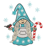Christmas Gnome: Embroidery Design - FineryEmbroidery